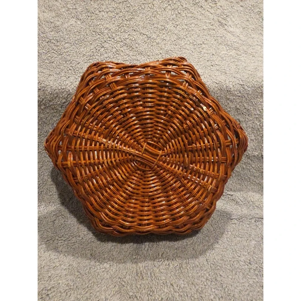 Vintage Woven Star Shaped Basket‎ 11